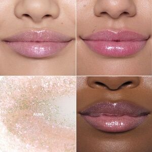 Aura  Molten High Shine Mini Lip Gloss Duo NEW UNUSED BOXED